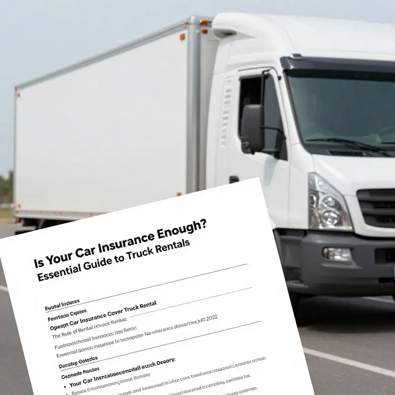 Standard personal auto insurance policies often exclude coverage for truck rentals.