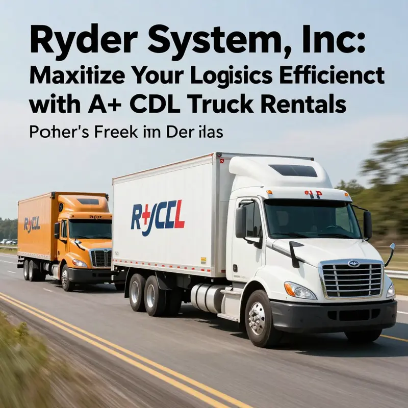 Explore a range of A+ CDL truck options available at Enterprise Truck Rental.