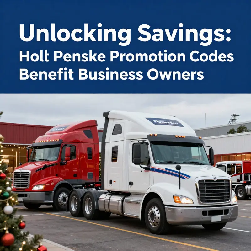 Explore the different types of discounts and offers available through Penske Truck Rental.