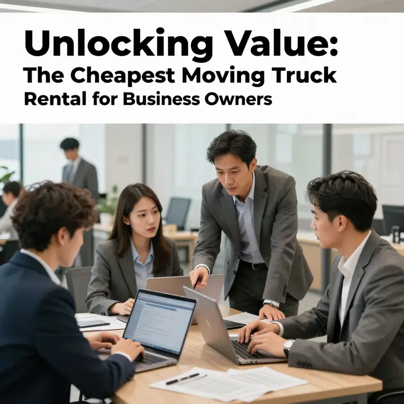 Comparative analysis of rental rates and features from top moving truck rental companies.