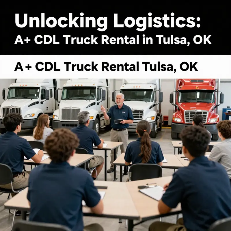 A+ CDL Truck Rental’s diverse fleet ready to meet your transportation needs.