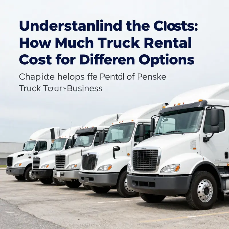 Analyzing costs associated with Penske Truck Rental.