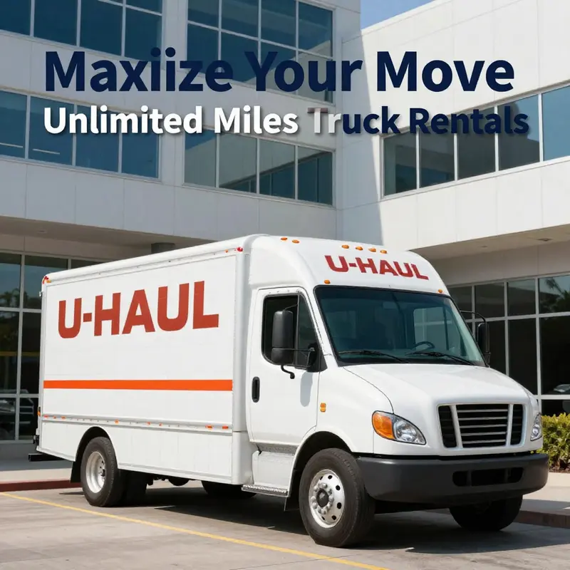 U-Haul trucks provide businesses with the flexibility and benefits of unlimited mileage for efficient moving.