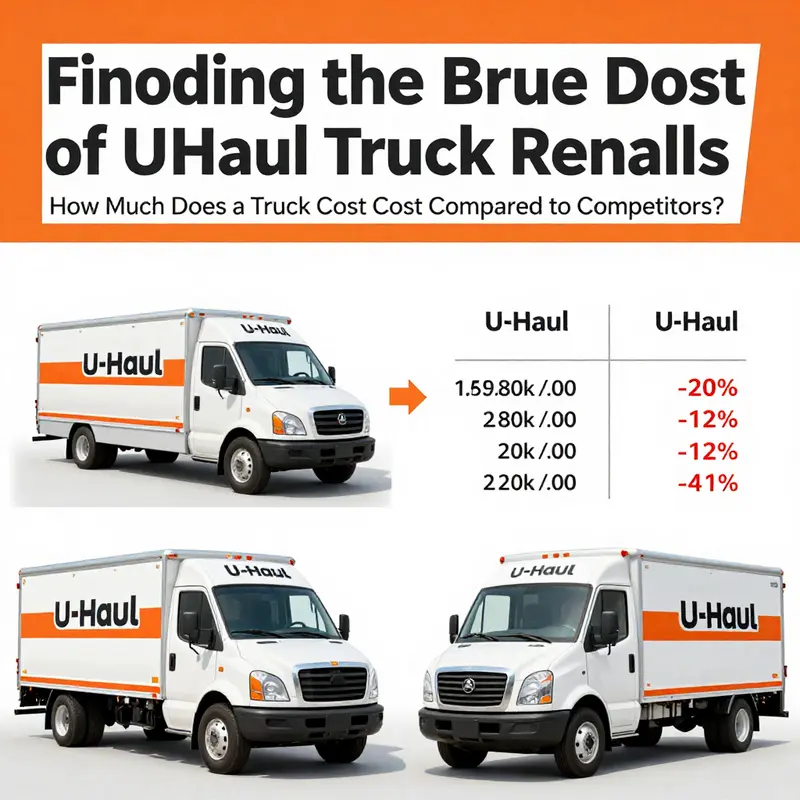 A comprehensive breakdown of U-Haul truck rental costs including truck types and pricing structures.