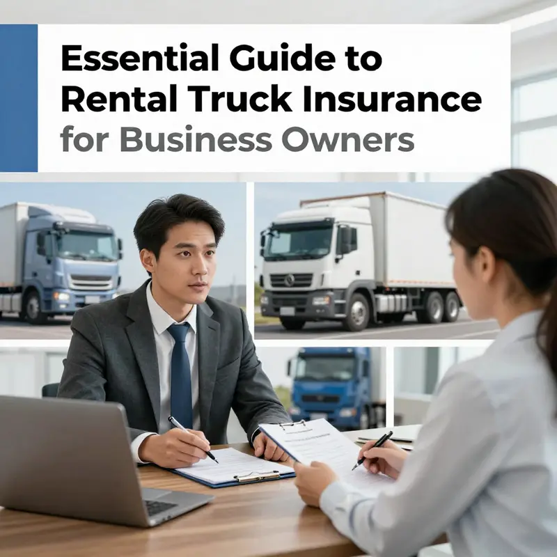 A business owner explores the necessity of rental truck insurance with an expert.