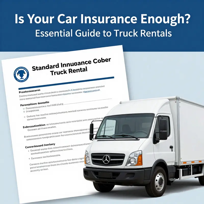 Standard personal auto insurance policies often exclude coverage for truck rentals.