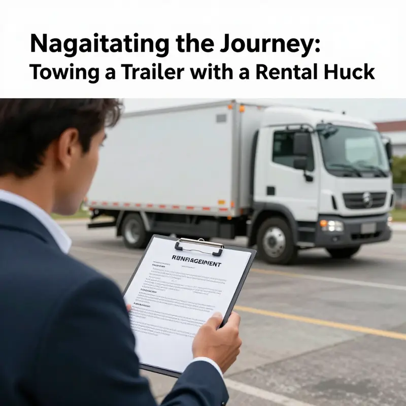 A rental agreement highlights conditions for towing, fundamental for business owners.