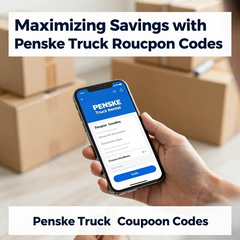Penske Truck Rental offers new customers an enticing 20% discount on their first rental.