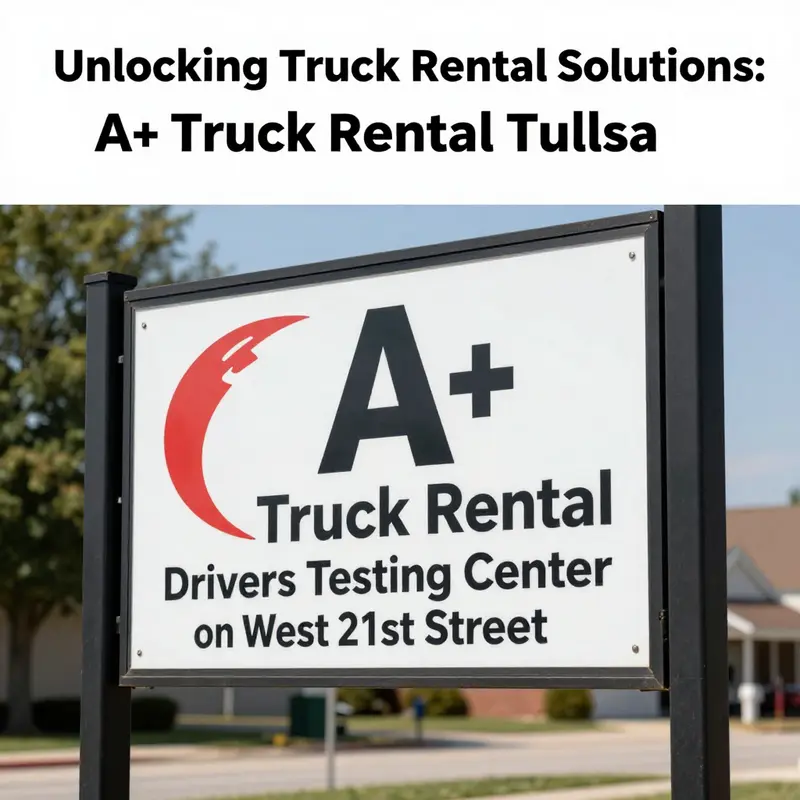 A+ Truck Rental offers a diverse fleet of trucks catering to different business needs.