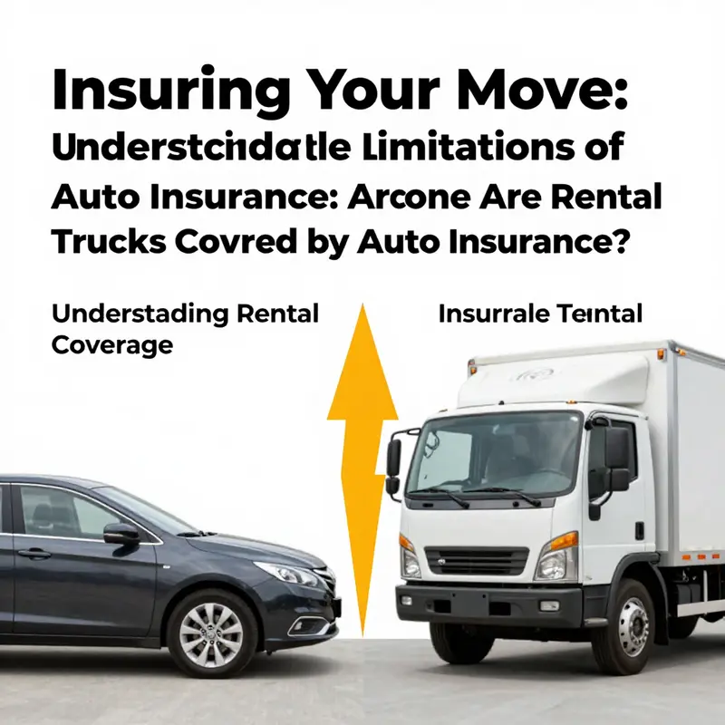 Understanding the differences in insurance coverage between personal and rental vehicles.