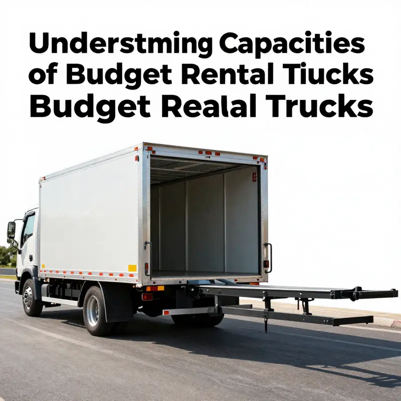 A selection of budget rental trucks equipped with tow hitches, illustrating their availability.