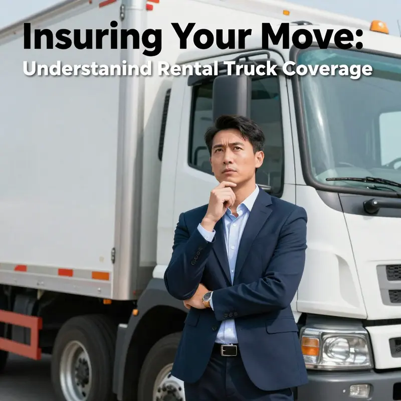 A business owner contemplating their rental truck options, emphasizing strategic choices in logistics.
