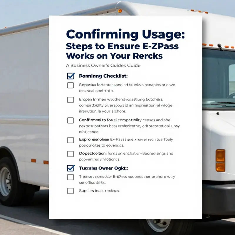 Understanding how E-ZPass works with rental trucks for efficient toll payment.