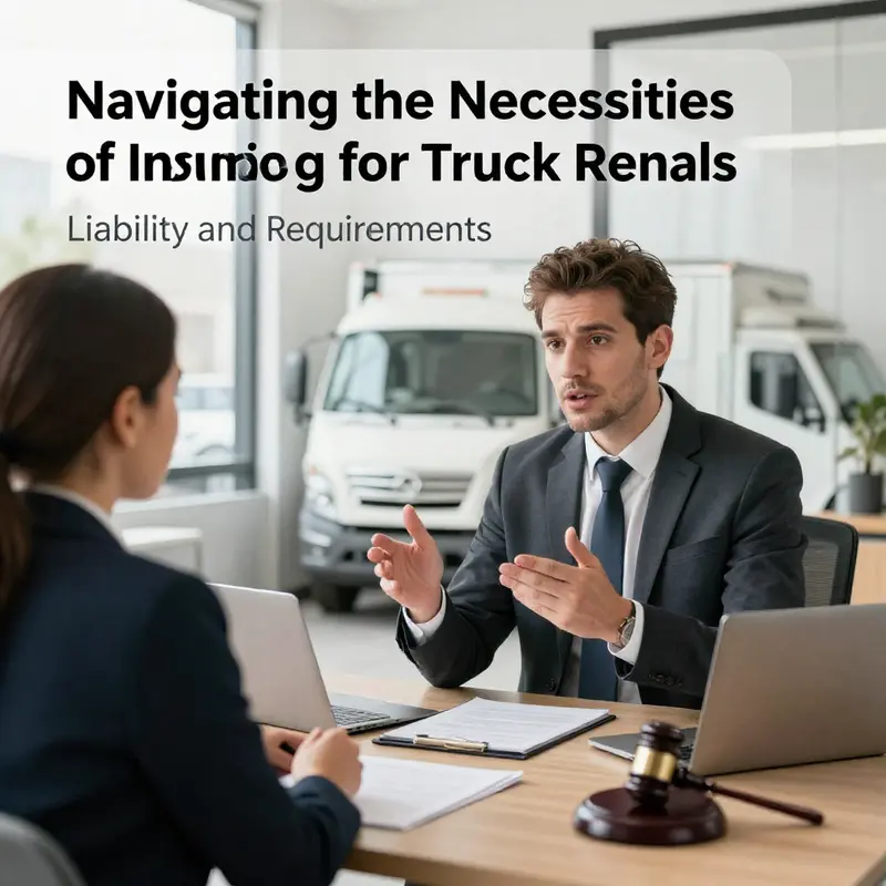 A business owner prepares for a move, highlighting the importance of understanding moving truck insurance requirements.