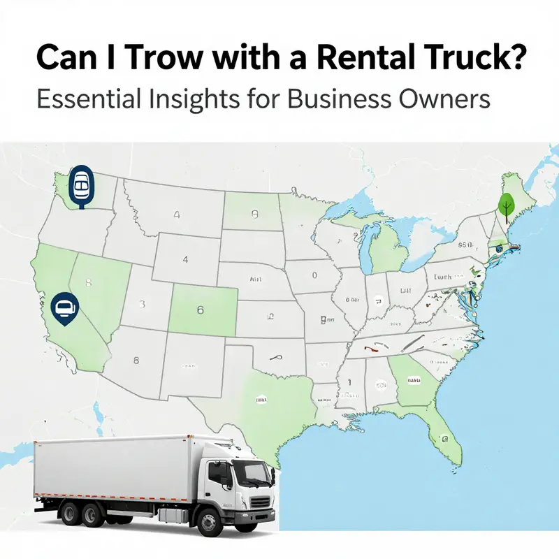 A business owner carefully reviewing rental agreements for towing regulations.