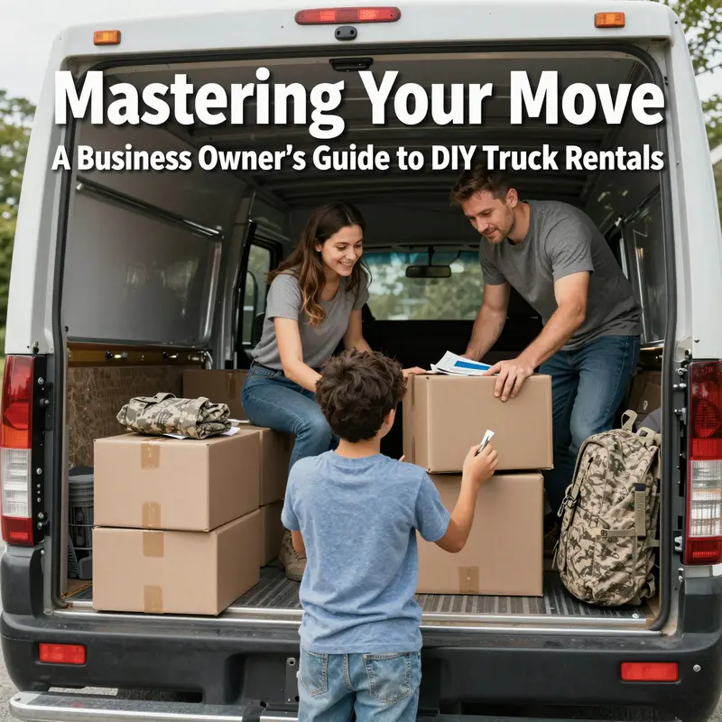 Explore the range of truck sizes available for your DIY move, ensuring you choose the right fit for your needs.