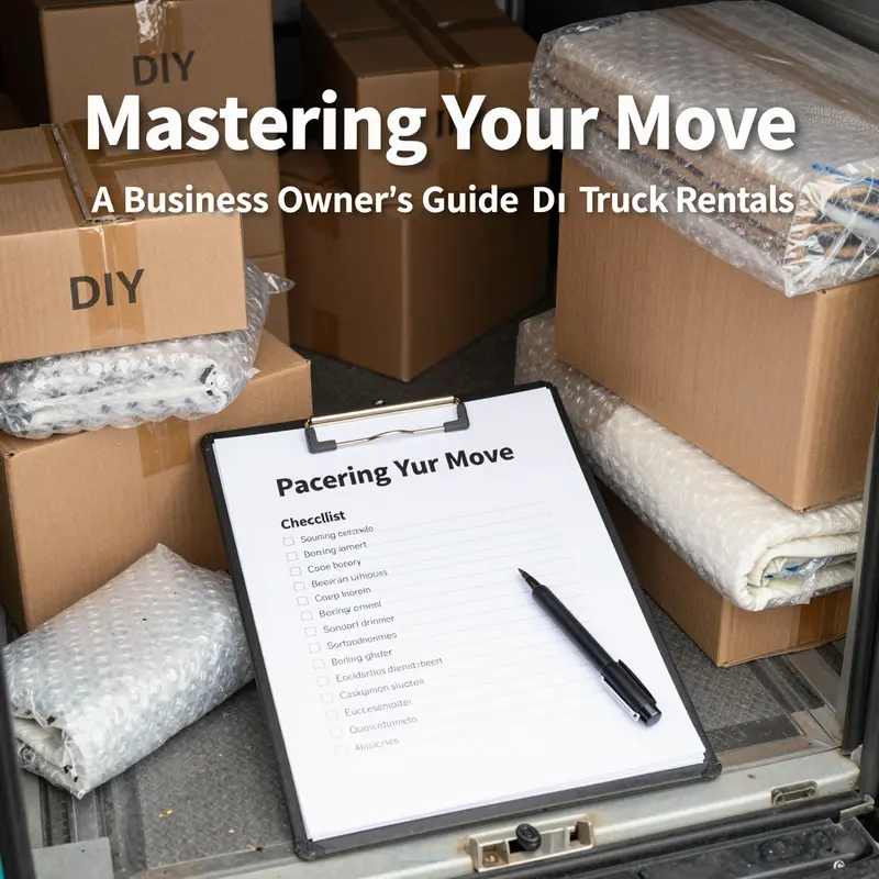 Explore the range of truck sizes available for your DIY move, ensuring you choose the right fit for your needs.