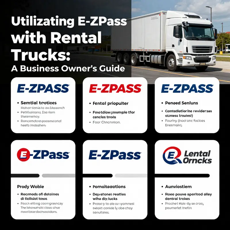 Understanding how E-ZPass works with rental trucks for efficient toll payment.
