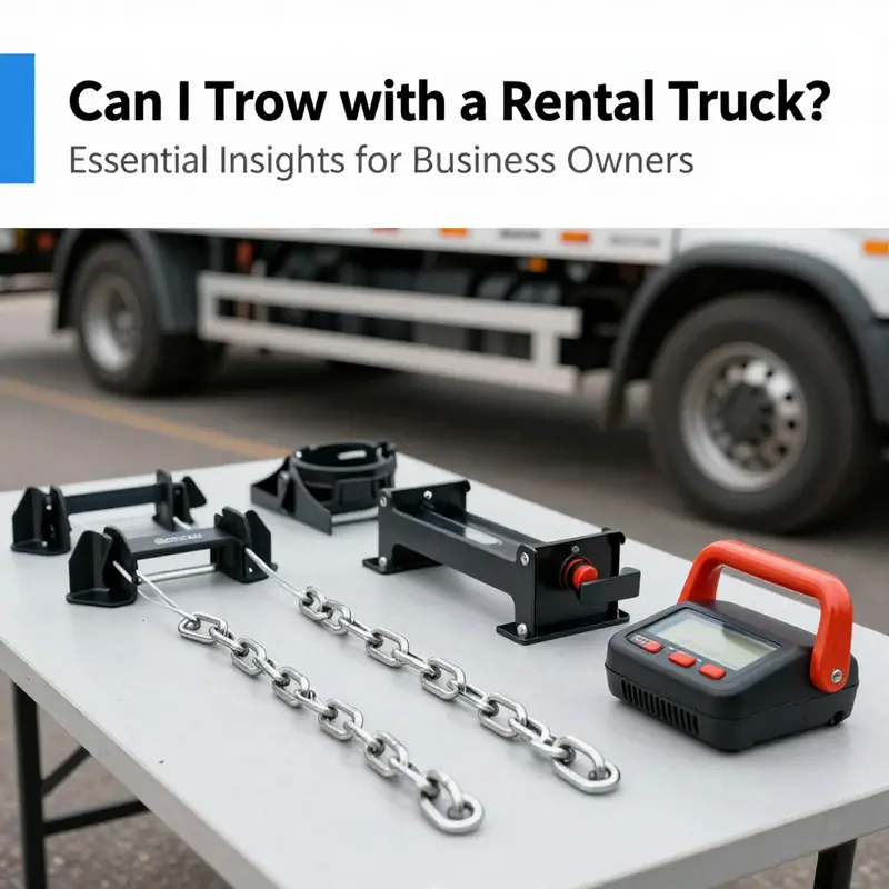 A business owner carefully reviewing rental agreements for towing regulations.