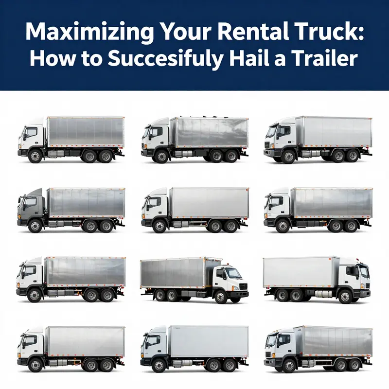 Understanding the compatibility of rental trucks with different trailer types is crucial for safe hauling.