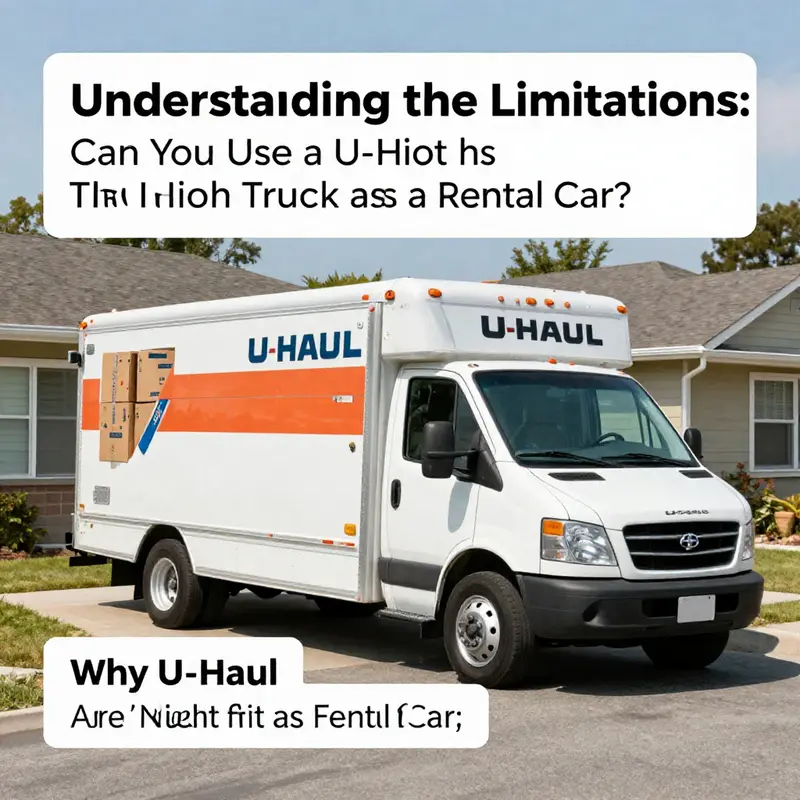 U-Haul trucks are primarily designed for moving, not for day-to-day renting.