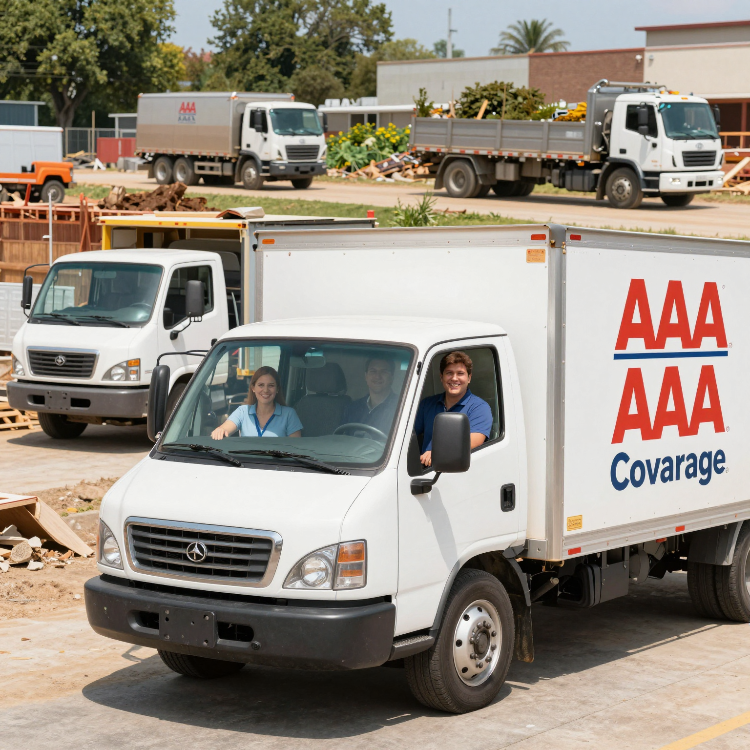 Business owners benefiting from AAA rental truck coverage