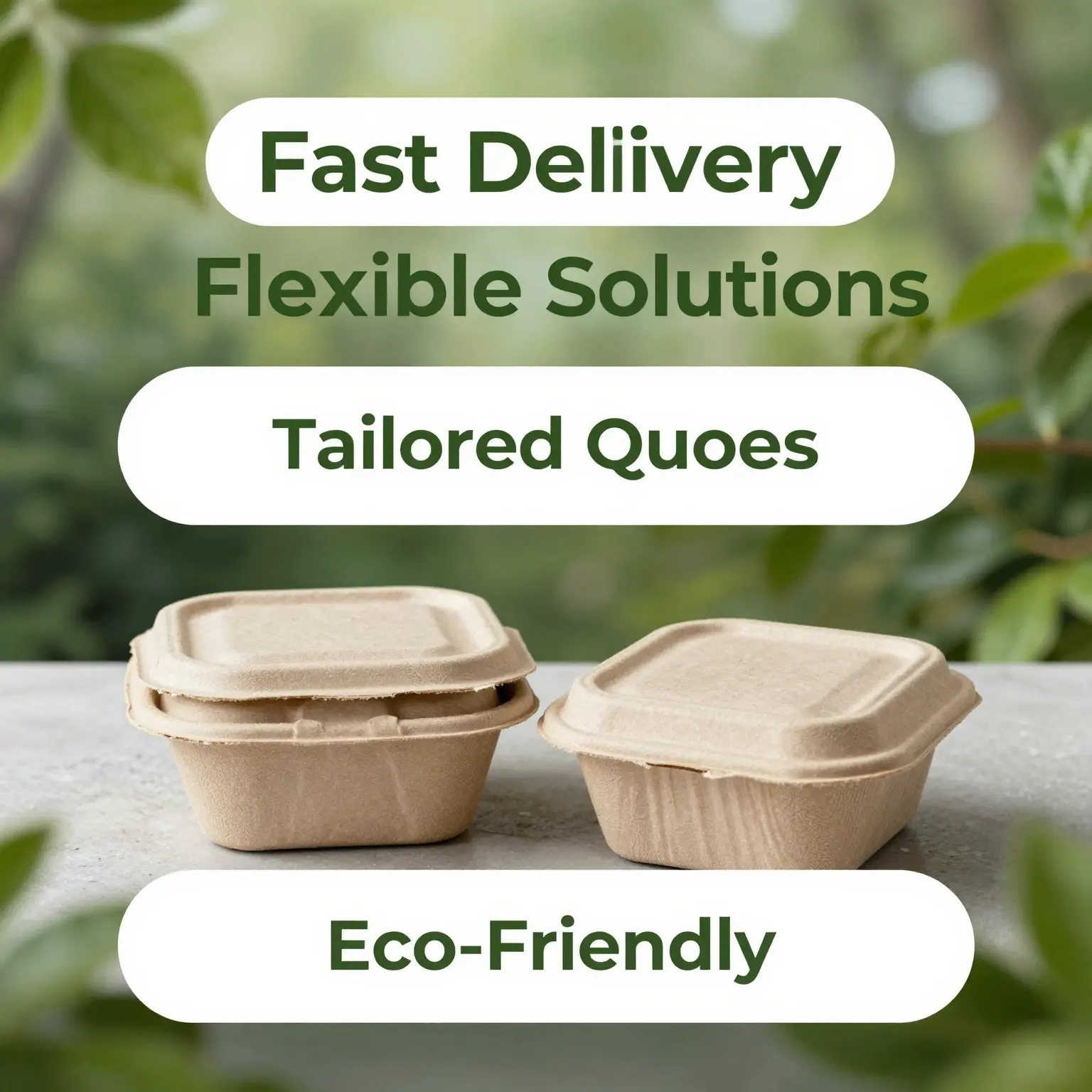 Eco-Friendly Disposable Tableware