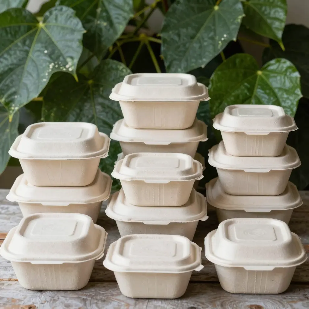 Biodegradable Plastic Food Containers