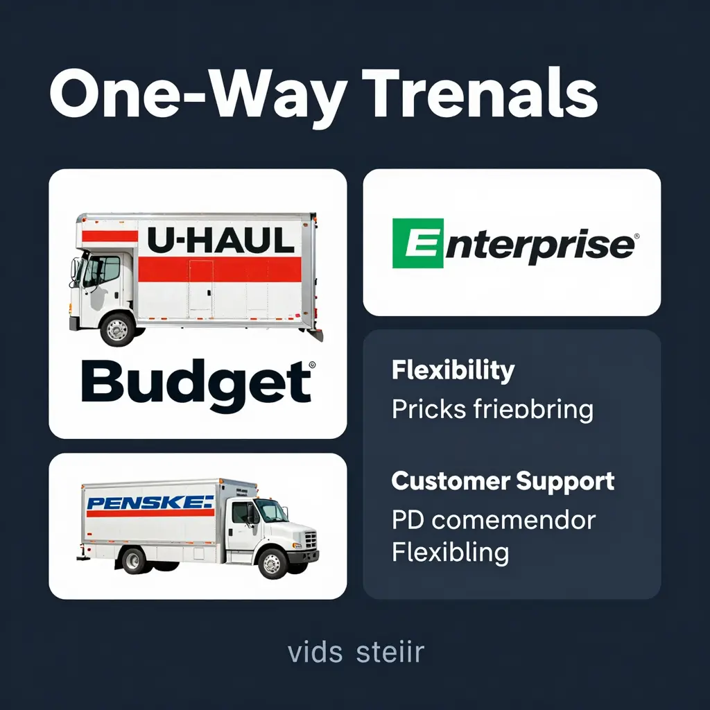 One-Way Truck Rental Companies