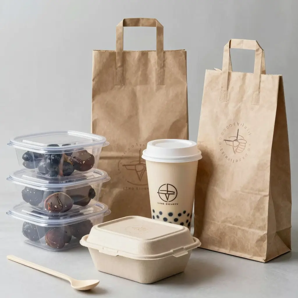 Various Disposable Packaging Options