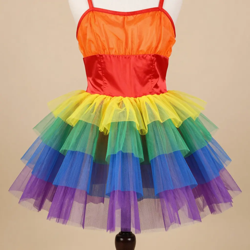 Rainbow Tutu Dress